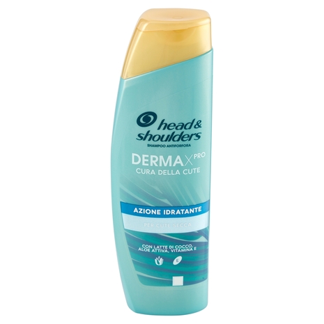 Head & Shoulders Shampoo Antiforfora Azione Idratante Derma X Pro 225 ml